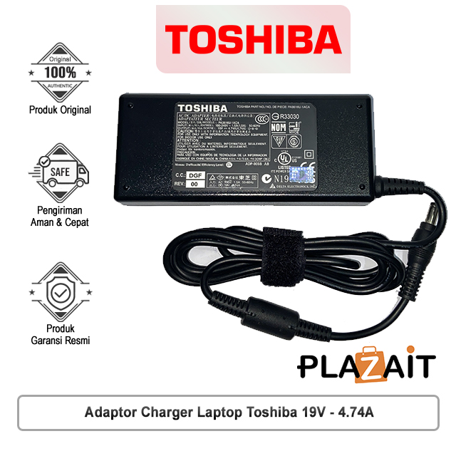Adaptor Charger Laptop Toshiba 19V - 4.74A