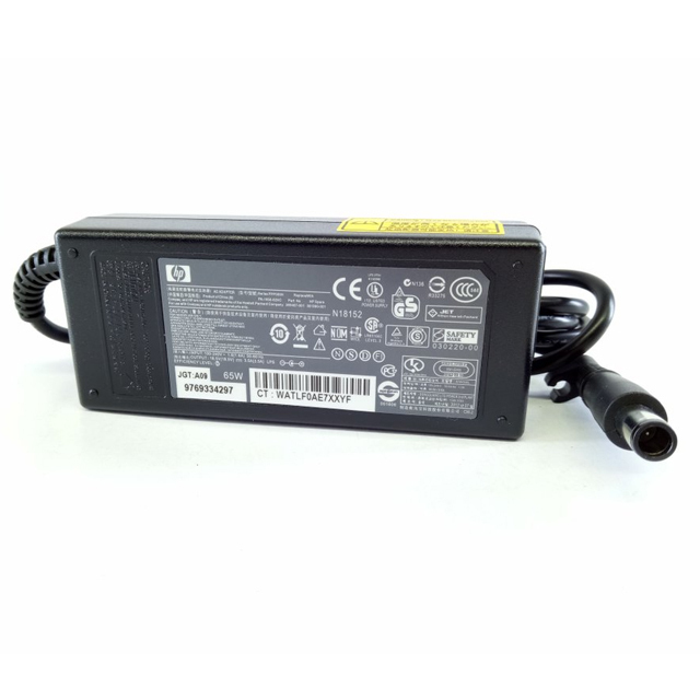Adaptor HP 18.5V - 3.5A Kepala Besar Original Pack