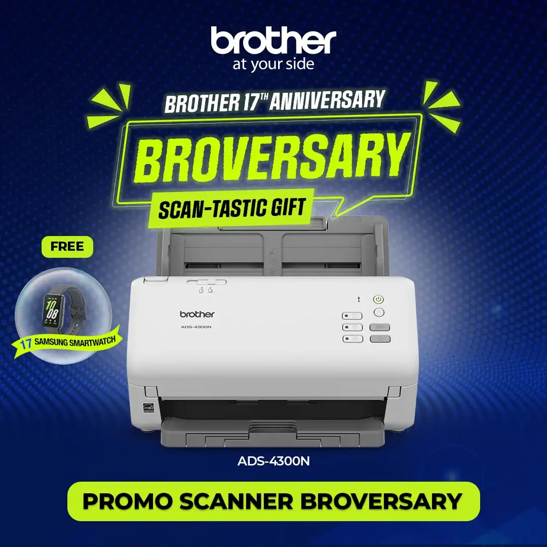 Brother Scanner ADS-4300N High-Speed Network Desktop