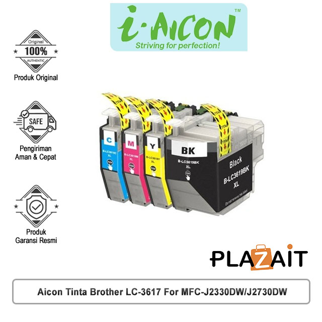 Aicon Tinta Brother LC-3617 For MFC-J2330DW/J2730DW/J3530DW/J3930DW