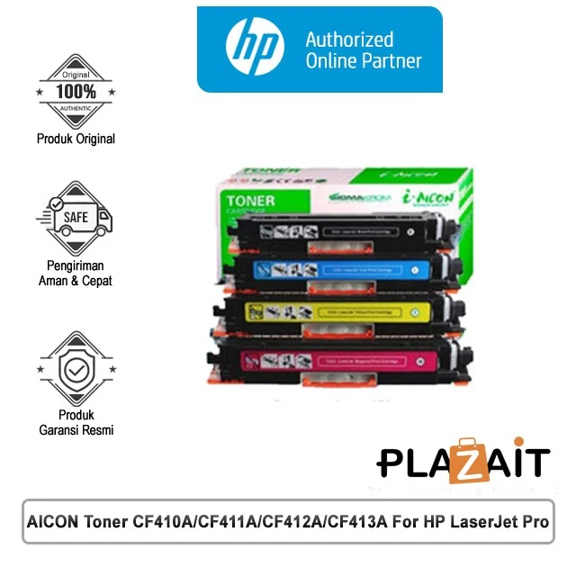 AICON Toner CF410A/CF411A/CF412A/CF413A For HP LaserJet Pro M452/477