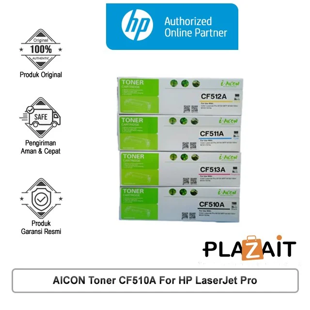 Aicon Toner CF510A/CF511A/CF512A/CF513A For HP LaerJet Pro M154nw/154a/M180nw/180n/M181fw