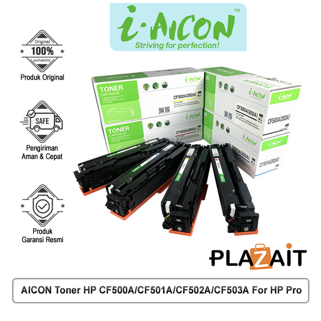 AICON Toner HP CF500A/CF501A/CF502A/CF503A For HP Pro M254/M280/M281