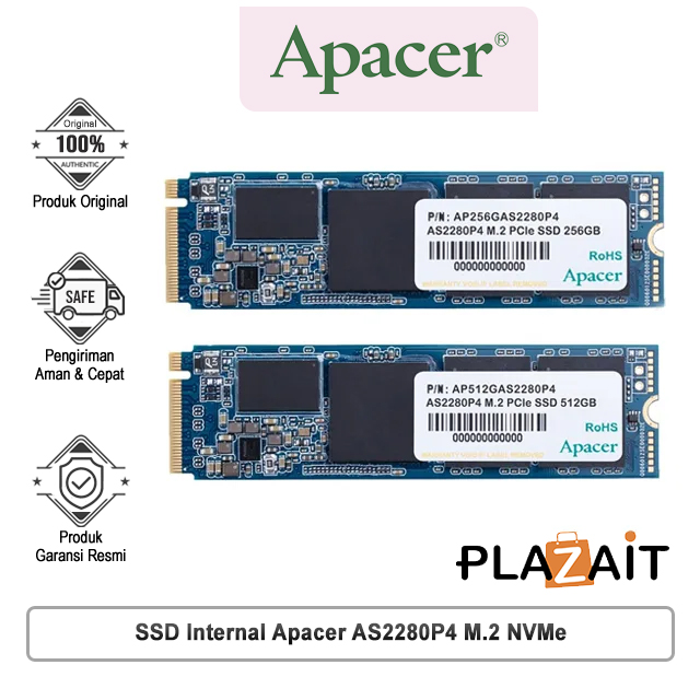 Apacer AS2280P4 SSD Internal M.2 NVMe
