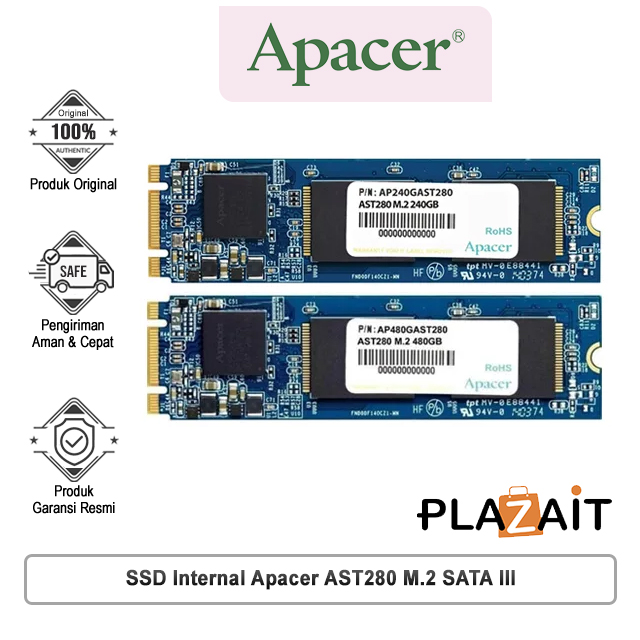 Apacer AST280 SSD Internal M.2 SATA III