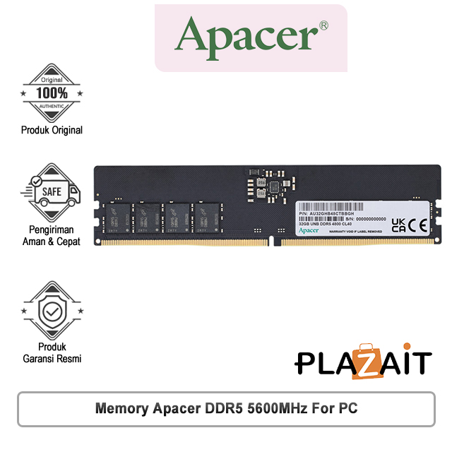 Apacer Memory DDR5 5600MHz For PC