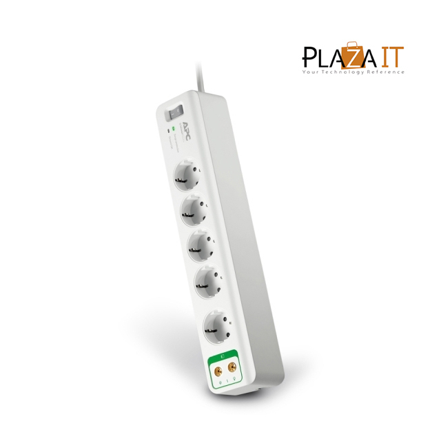APC Surge Protector PM5VGR 5 Out + BNC/COAXIAL, 2000 Watt