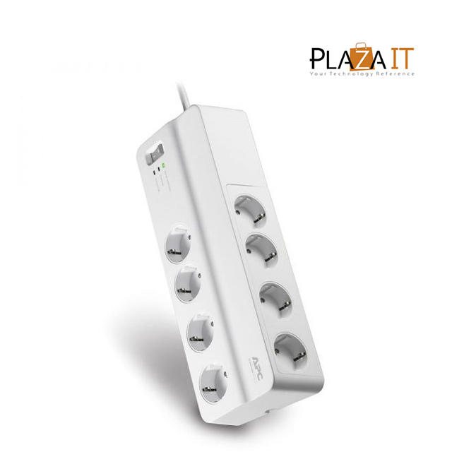 APC Surge Protector PM8GR 8 Out, 2 Meter 2500 Watt