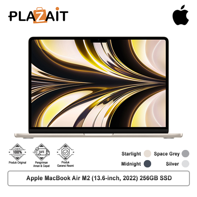 Apple MacBook Air M2 (13.6-inch, 2022) 8C CPU, 8C GPU - 8GB, 256GB SSD
