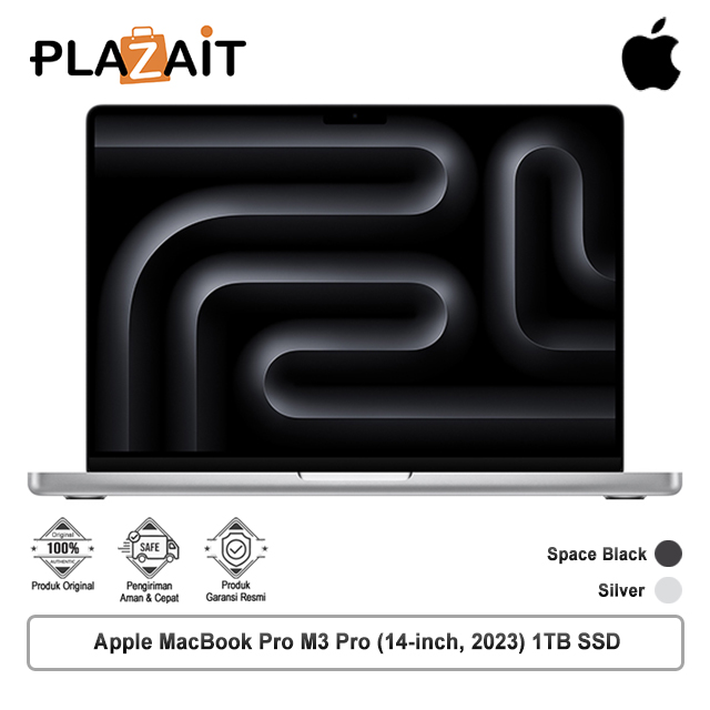 Apple MacBook Pro M3 Pro (14-inch, 2023) 12 CPU, 18C GPU - 18GB, 1TB SSD