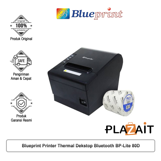 Blueprint Printer Thermal Dekstop Bluetooth BP-Lite 80D