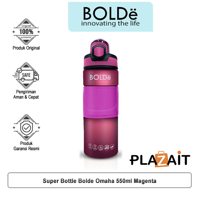 Bolde Super Bottle Omaha 550ml Magenta