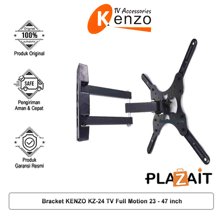 Bracket KENZO KZ-24 TV Full Motion 23 - 47 inch - Original 100%