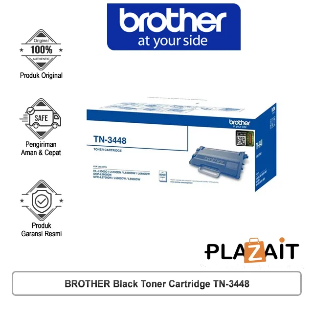 BROTHER Black Toner Cartridge TN-3448