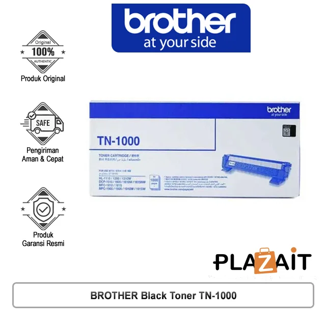 BROTHER Black Toner TN-1000