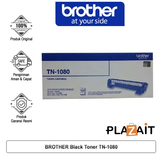 BROTHER Black Toner TN-1080