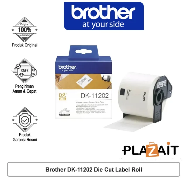 Brother DK-11202 Die Cut Label Roll