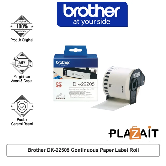 Brother DK-22505 Continuous Paper Label Roll