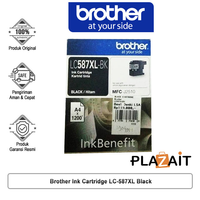 Brother Ink Cartridge LC-587XL Black
