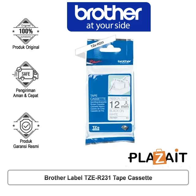Brother Label TZE-R231 Tape Cassette