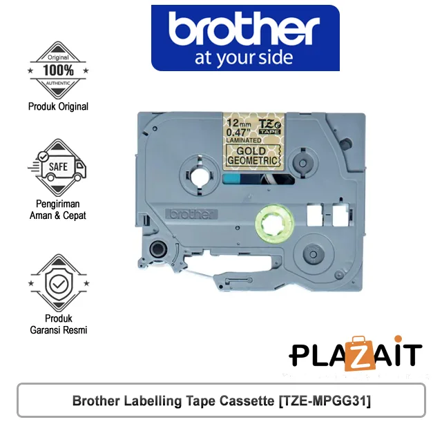Brother Labelling Tape Cassette [TZE-MPGG31]
