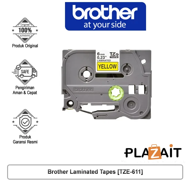 Brother Laminated Tapes [TZE-611]