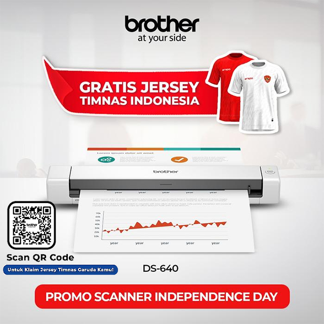 BROTHER Mobile Color Document Scanner DS-640