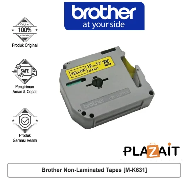 Brother Non-Laminated Tapes [M-K631]