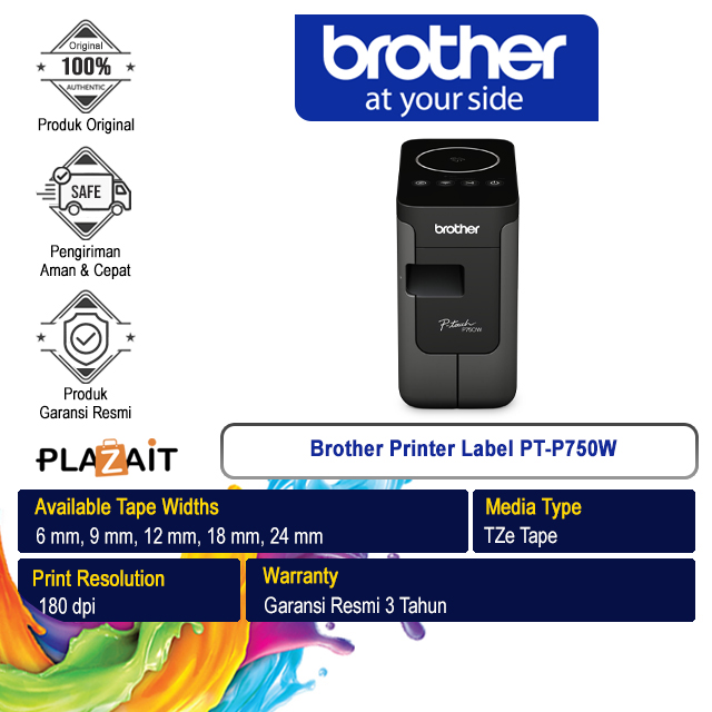 Brother Printer Label PT-P750W Label Maker