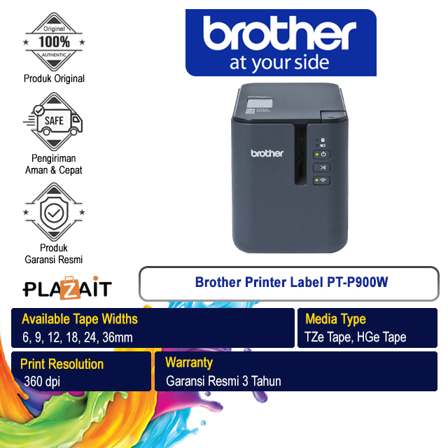 Brother Printer Label PT-P900W Label Maker