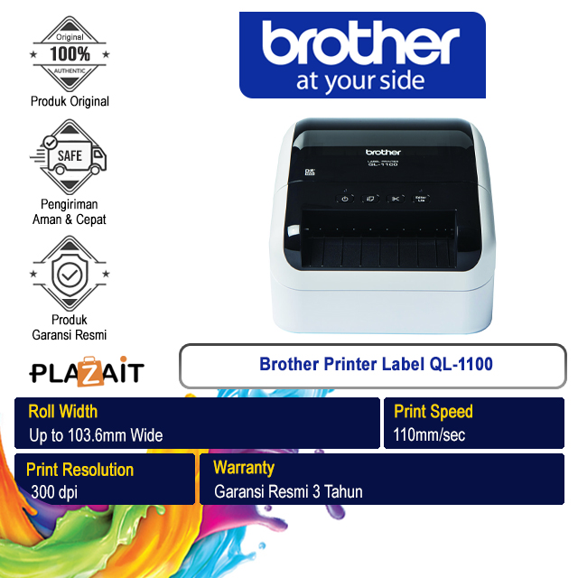 Brother Printer Label QL-1100 Label Maker