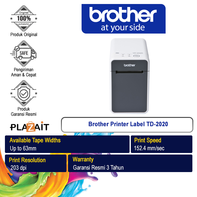 Brother Printer Label TD-2020 Label Maker