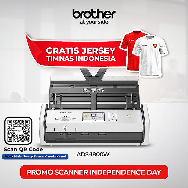 Brother Scanner ADS-1800W Portable Document