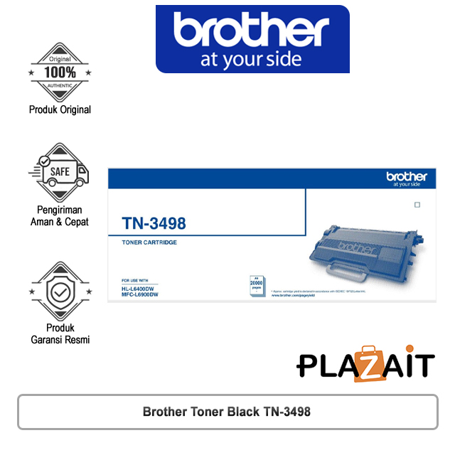 Brother Toner Black TN-3498 (Ultra High Yield)