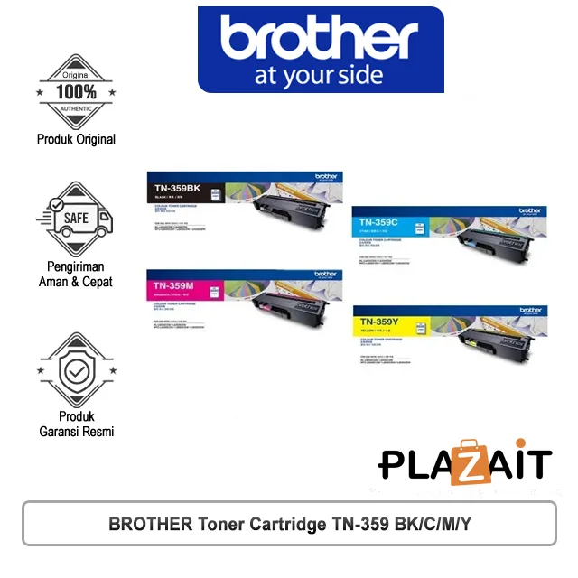 BROTHER Toner Cartridge TN-359 BK/C/M/Y