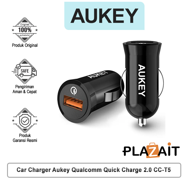 Car Charger Aukey Qualcomm Quick Charge 2.0 CC-T5
