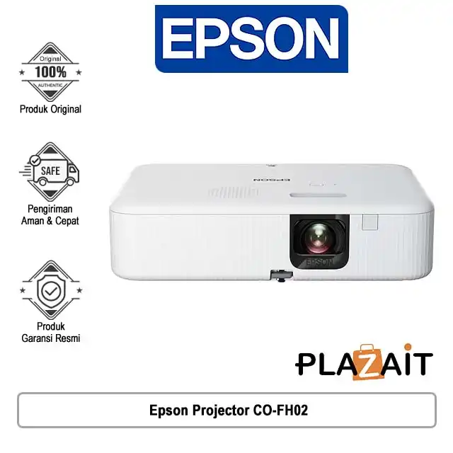 Epson Projector CO-FH02 COFH02 Full HD 3LCD 3000 Lumens