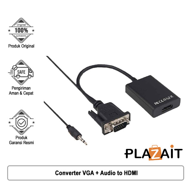 Converter VGA + Audio to HDMI