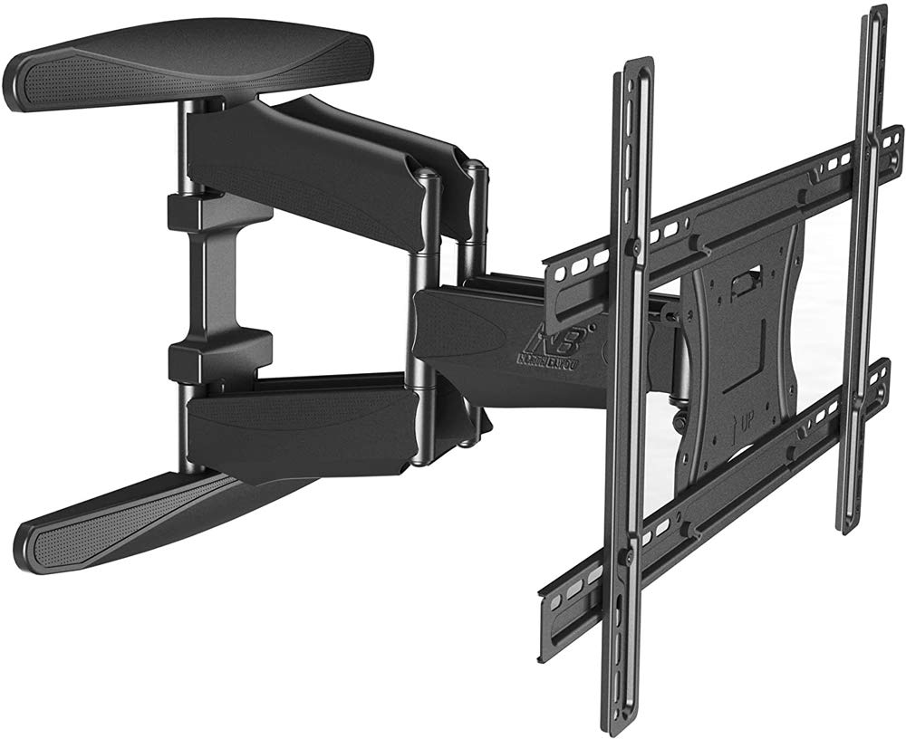 NB P6 Wall Bracket Mount Cantilever Full Motion Cantilever Mount with Built-in Cable Management for LED, LCD & Plasma TVs Size 40" - 70" with Load up to 45.5 kg: Buy Online