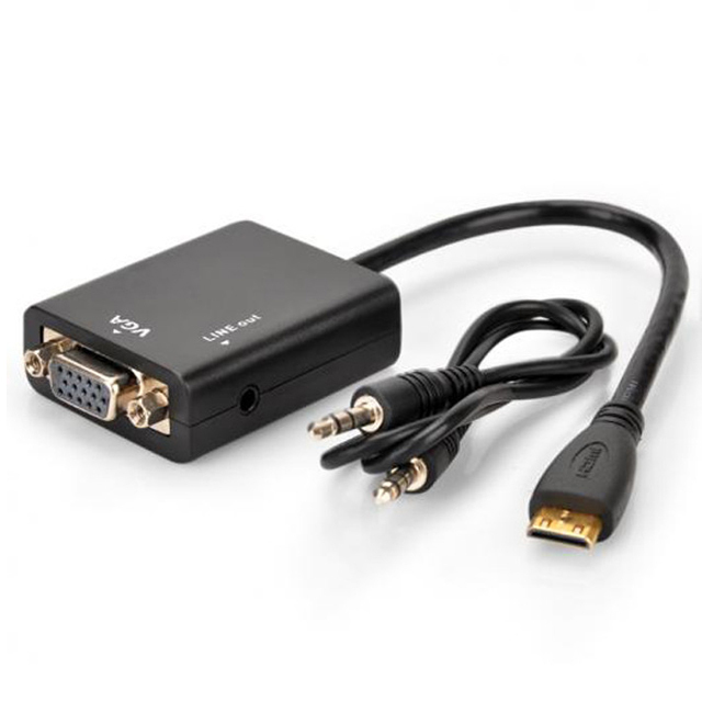 Converter HDMI To VGA + Audio Cable