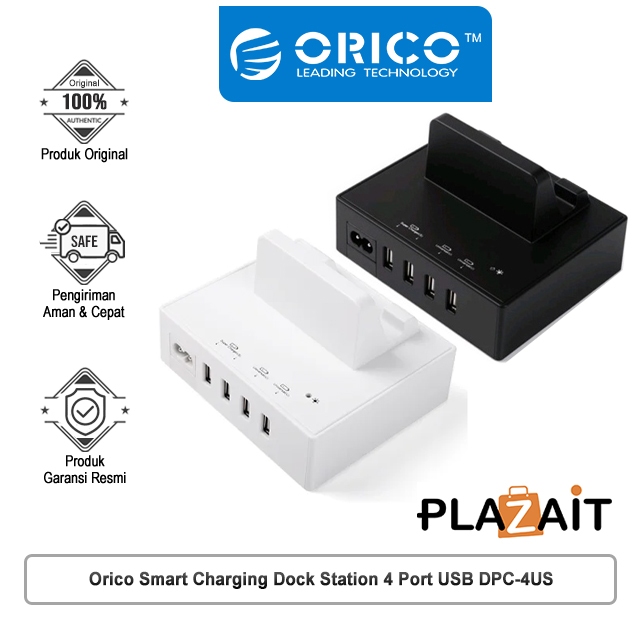 Orico Smart Charging Dock Station 4 Port USB DPC-4US