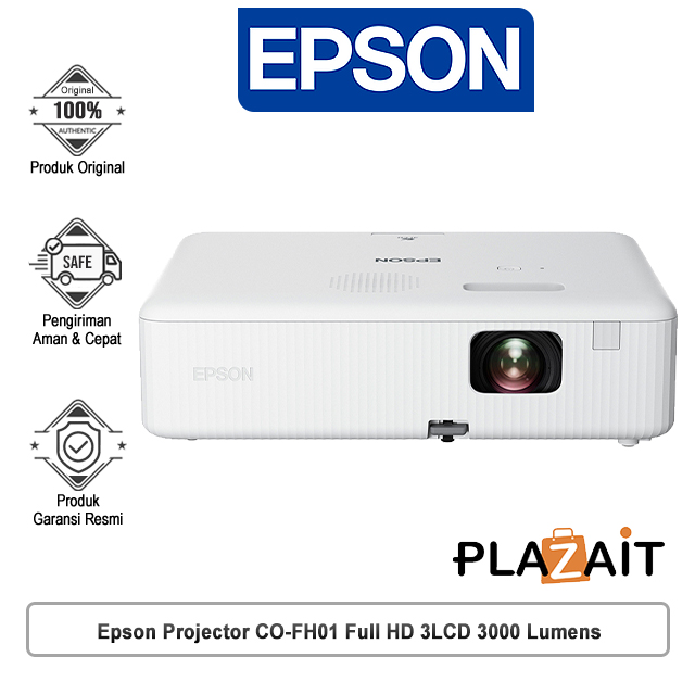 Epson Projector CO-FH01 Full HD 3LCD 3000 Lumens