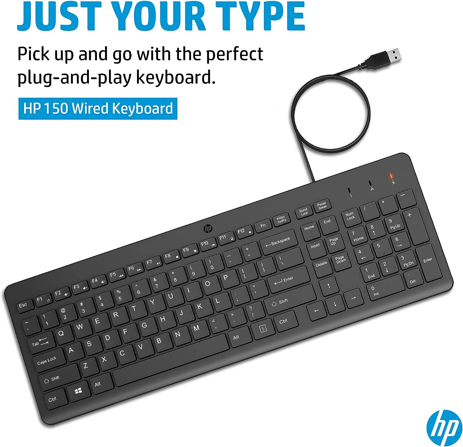 Keyboard-HP-150-Wired-3