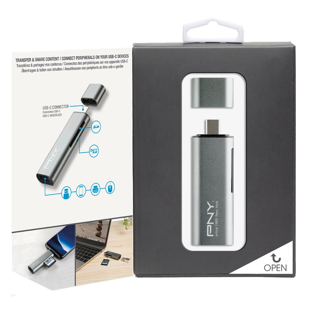 USB-Card-Reader-PNY-USB-Type-C-3.0-3