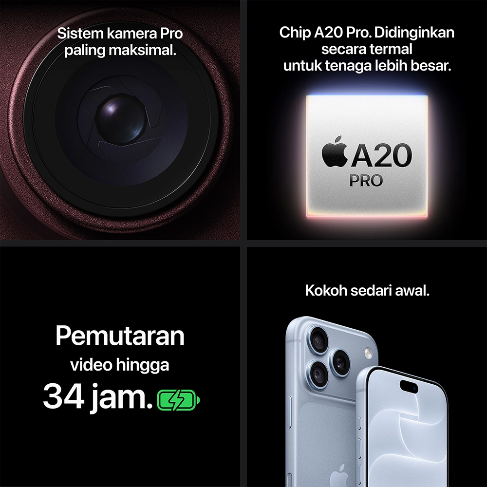 Apple Apple iPhone 18 Pro Harga Rp 27.499.000 Toko Medan