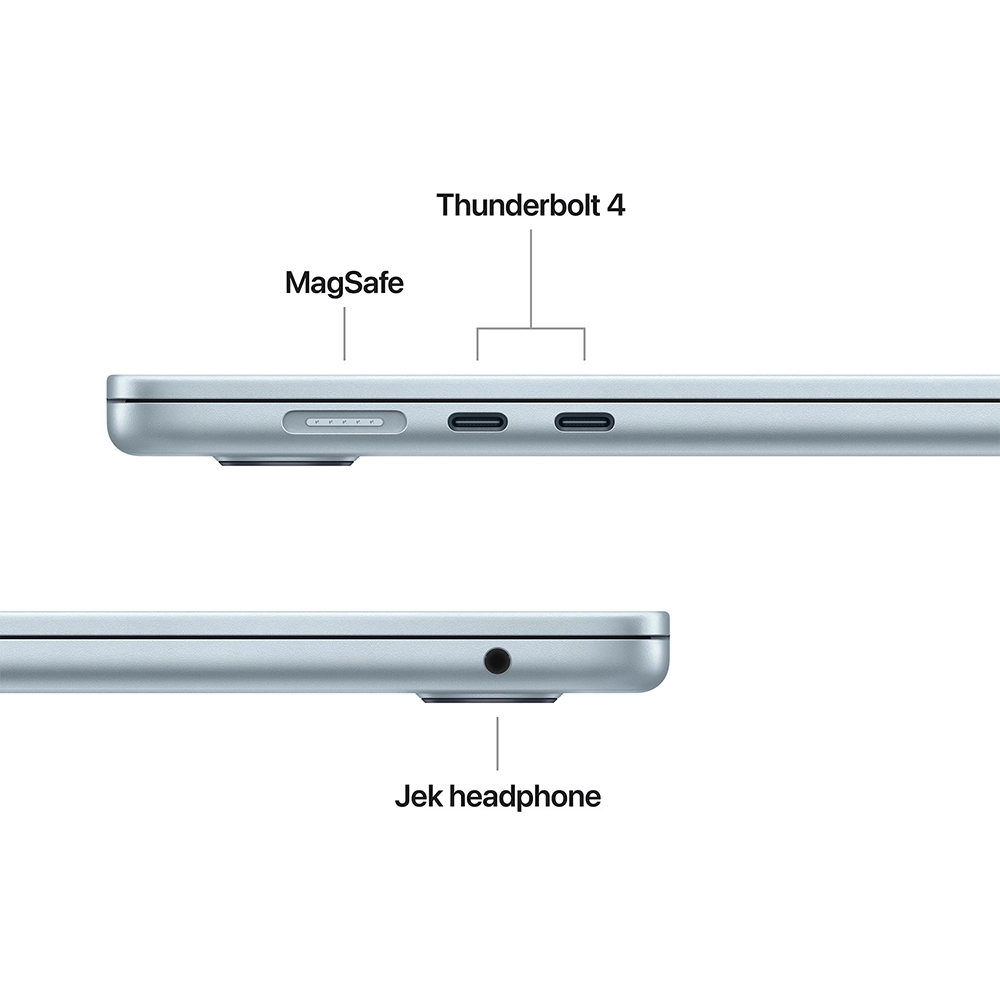 Apple Apple MacBook Air M5 (15-inch) 10-core CPU and 10-core GPU – 16GB, 512GB SSD Harga Rp 24.499.000 Toko Medan