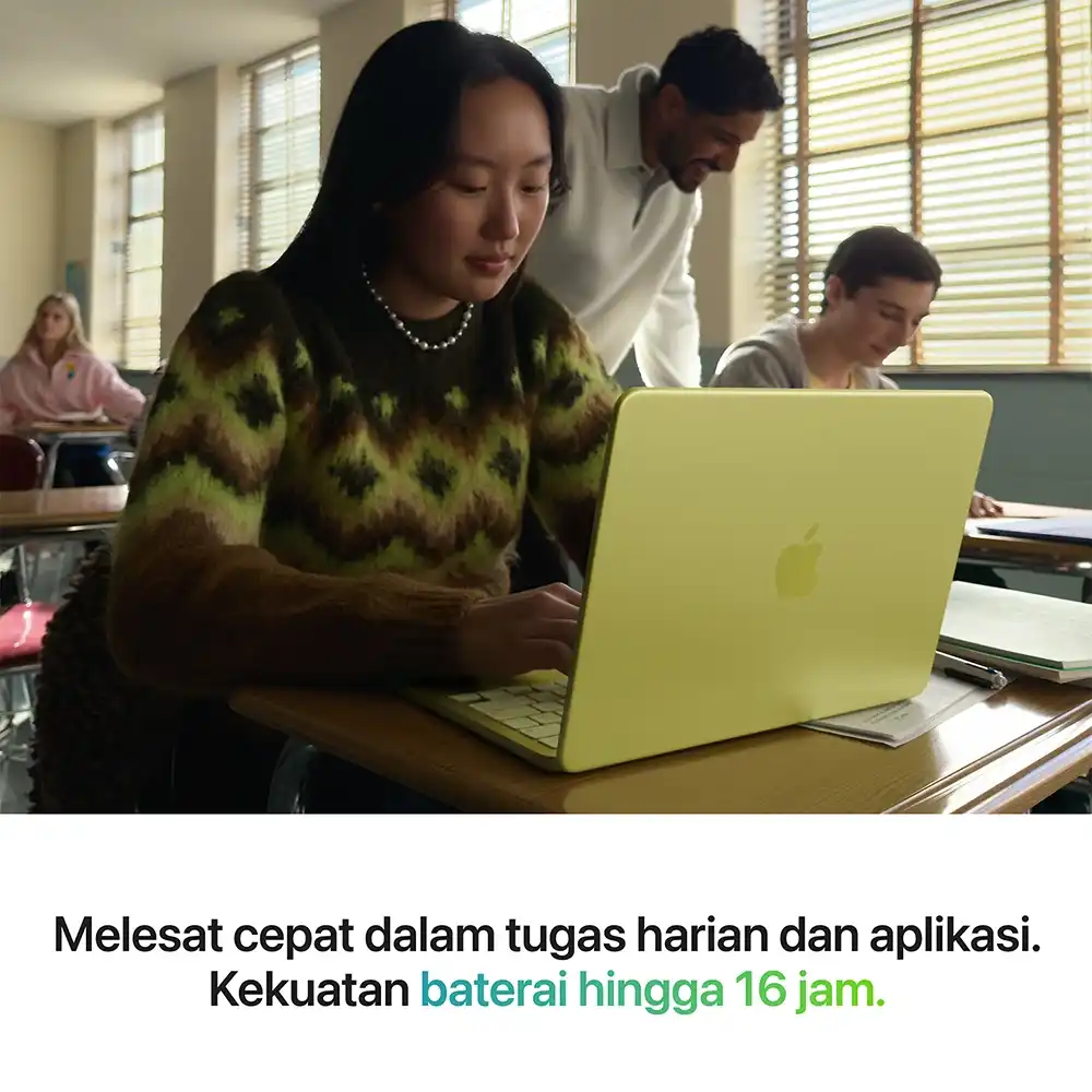 Apple Apple MacBook Neo A18 Pro Chip (13-inch) 6-core CPU and 5-core GPU - 8GB, 512GB SSD Harga Rp 12.499.000 Toko Medan