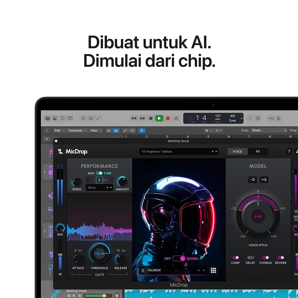 Apple Apple MacBook Pro M5 Max (14-inch) 18-core CPU and 32-core GPU - 36GB, 2TB SSD Harga Rp 78.999.000 Toko Medan