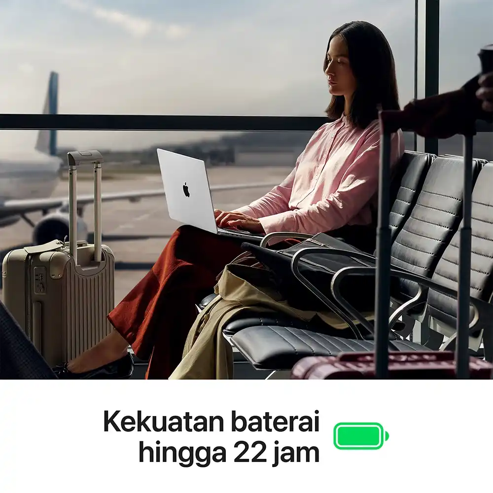 Apple Apple MacBook Pro M5 Pro (14-inch) 15-core CPU and 16-core GPU - 24GB, 2TB SSD Harga Rp 59.330.000 Toko Medan