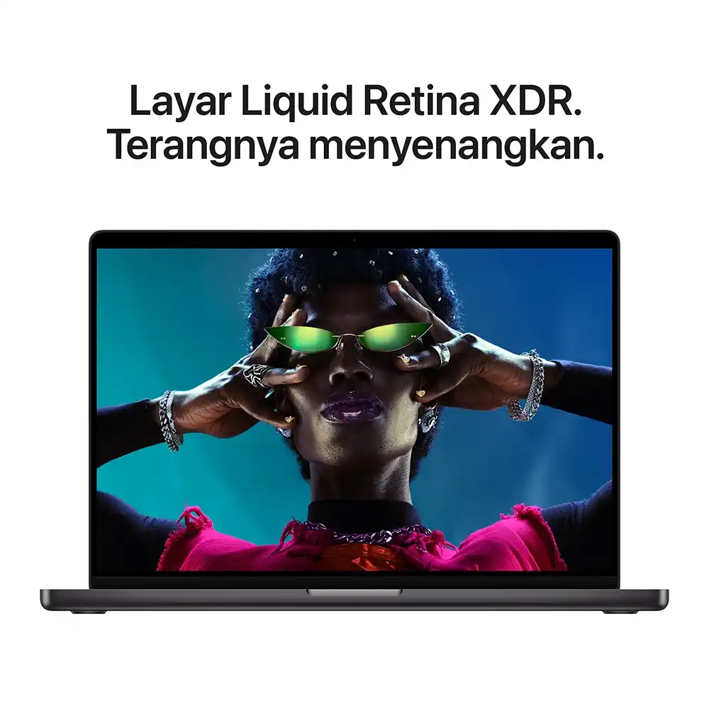 Apple Apple MacBook Pro M5 Pro (16-inch) 18-core CPU and 20-core GPU - 24GB, 1TB SSD Harga Rp 59.330.000 Toko Medan